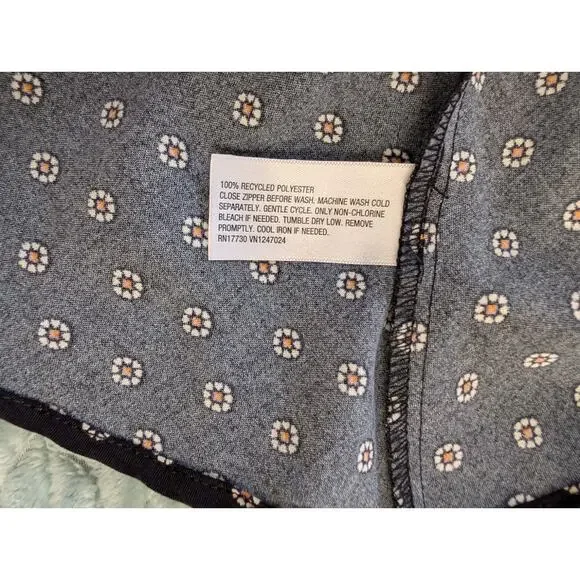 Ava & Viv Mermaid Hem Maxi Dress Size 2X Black Micro Floral Slip Sundress - Picture 11 of 12